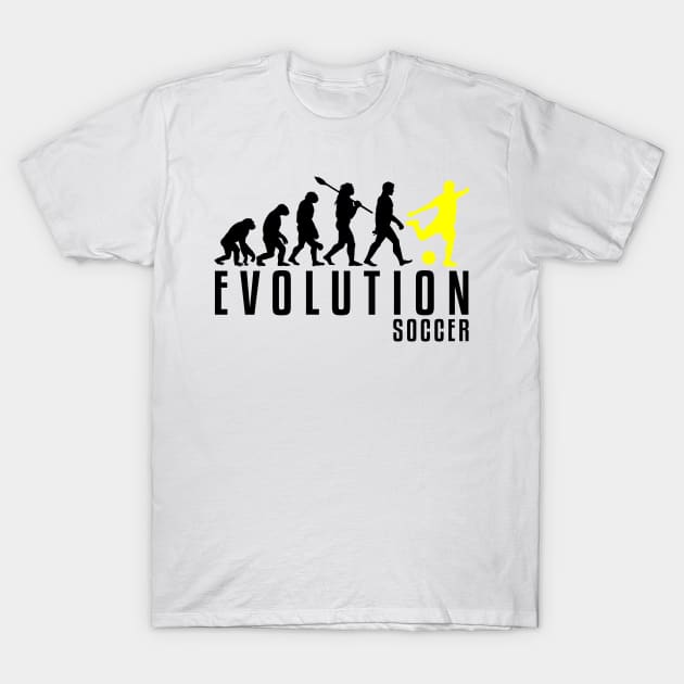 Soccer Evolution T-Shirt by songolas